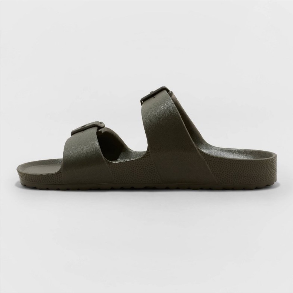 NWOT Men’s Carson Two Band Slide Sandals - Goodfellow & Co. - Picture 6 of 6
